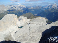 Il lago d'Antermoia dal Catinaccio