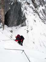 Alice sulla ferrata
