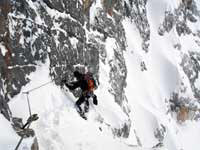 Andrea in traverso sulla Tissi
