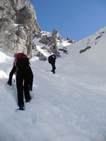 Verso la cima della Grignetta