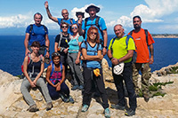 Foto di gruppo a Spargi