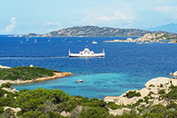 Il traghetto da Palau a La Maddalena