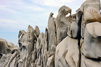 Rocce del Monte La Turri a Capo Testa
