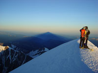 La cima del Bianco