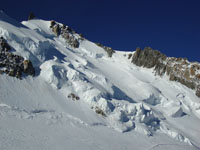 La cresta del Mt. Maudit