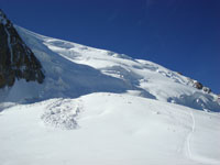 Seraccata sul Mt. Blanc du Tacul