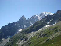 La cresta di Peuterey