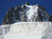 Seracchi sul sotto la Tour Ronde