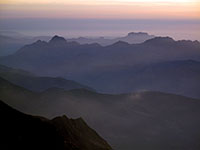 Tramonto dal Cosmiques
