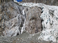Cascata sul Miage