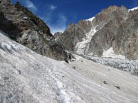 Il nevaio sotto al Gonella
