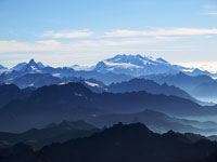 Panorama sul Rosa e il Cervino dalla vetta del MB