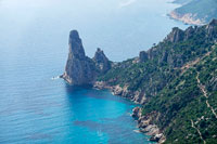 Pedra Longa dall'alto