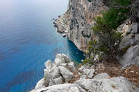Scorcio sul mare da Monti Insani