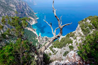 Vista dall'alto su cala Goloritzè 2