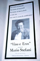 Manifesto in osteria