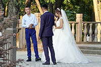 Un modermo matrimonio kazako