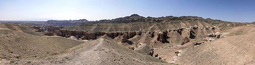 Panorama del canyon di Charyn