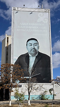 Murale condominiale ad Aqtau
