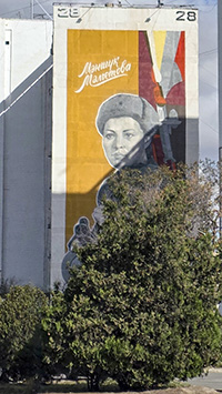 Murale condominiale ad Aqtau