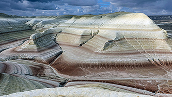 Formazioni di arenaria erosa a Bokty