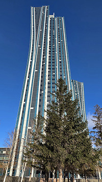 Torri di smeraldo sul Nurzhol Blvd