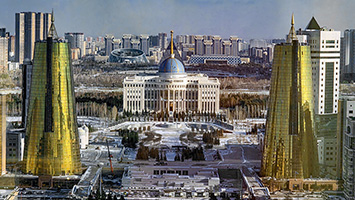 Il Palazzo Presidenziale di Ak Orda