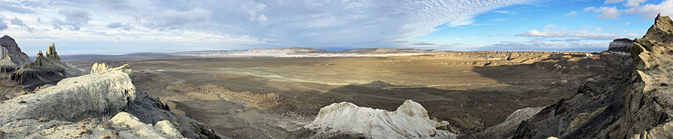 Tramonto sulla valle di Ayrakty o valle dei castelli