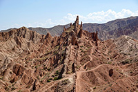 Rocce al canyon delle fiabe presso Skazka