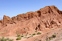 Fairytale canyon a Skazka (lago di Issyk Kul)