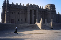 L'ingresso della moschea