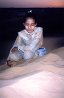 Bambina dell'Erg Chebbi