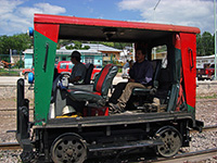Carro di servizio a Creel