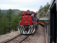 Incorcio di treni sulla linea Chihuhua - Los Mochis