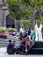 Lustrascarpe a Puebla