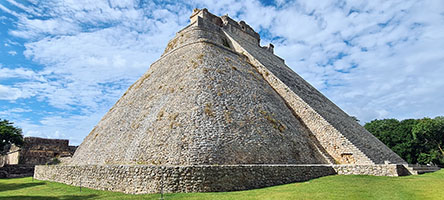 La Piramide dell'Indovino a Uxmal