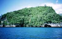 Una tra le centinaia di Rock Islands di Palau