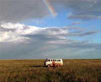 Arcobaleno nella steppa