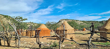 Un villaggio Himba nei pressi di Opuwo