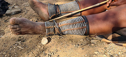 Cavigliere metalliche Himba