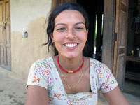 Ragazza a Seduwa