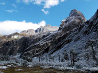 Valle del Barun sotto la neve