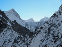 I tre colli visti dall'Amphu Laptcha