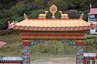 L'ingresso del monastero di Tengboche