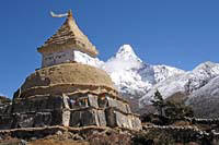 Chorten a Pangboche