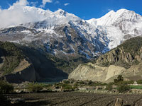 Il Gangapurna da Manang