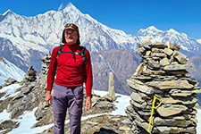 Giuseppe al passo Kuchumro, 4843 m 