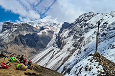 Il passo di Dhoka, 4635 m 