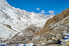 La valle da Nar verso il Kang La 