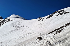 Traverso innevato al Kang La
